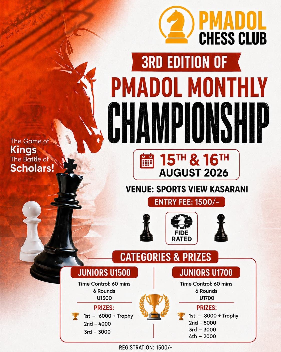 PMADOL Monthly Championship 2026 -- 3rd Edition